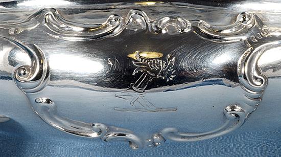 An early Victorian Irish silver soup tureen and cover,